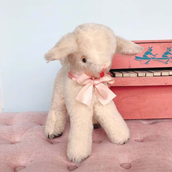 antique lamb doll アンティーク 子羊 ひつじ ぬいぐるみ - ump.edu.mx