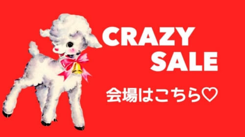 【CRAZY SALE開催！！】1/22(金)20時WEBショップ販売スタート ヴィンテージDeco