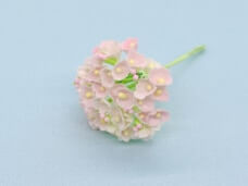 小花のブーケ　淡いピンクの造花 ヴィンテージDeco